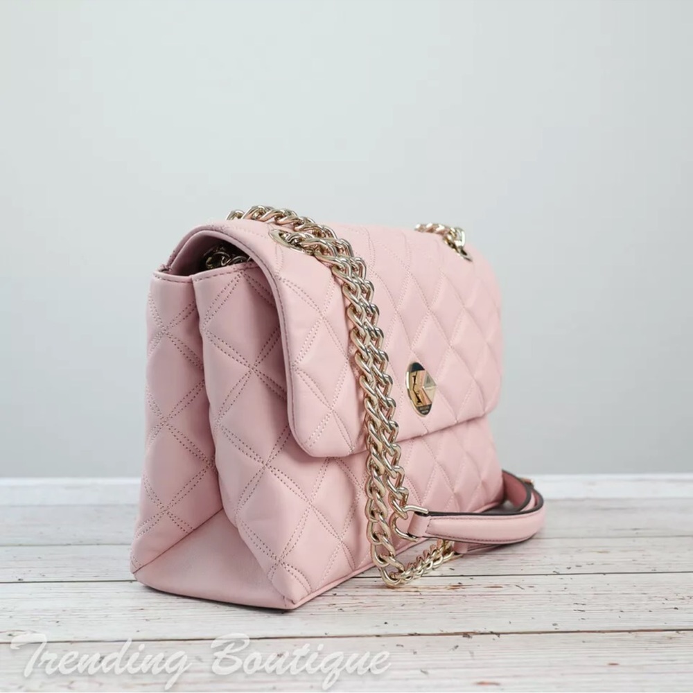 Kate Spade Natalia Quilted Leather Flap Shoulder Bag - Picture 3 of 8
